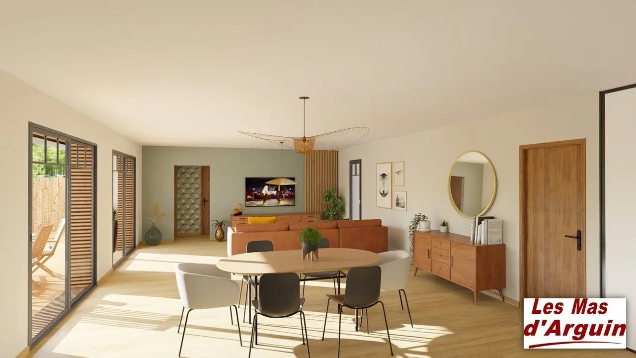 Maison neuve 129 m² à Biscarrosse (40600)