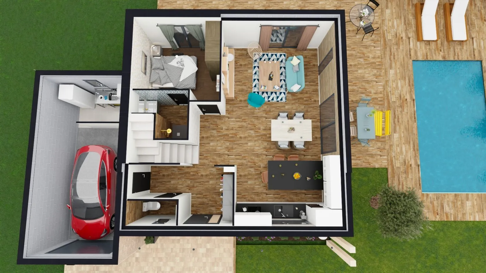 Maison neuve 102 m² à Lagnieu (01150)