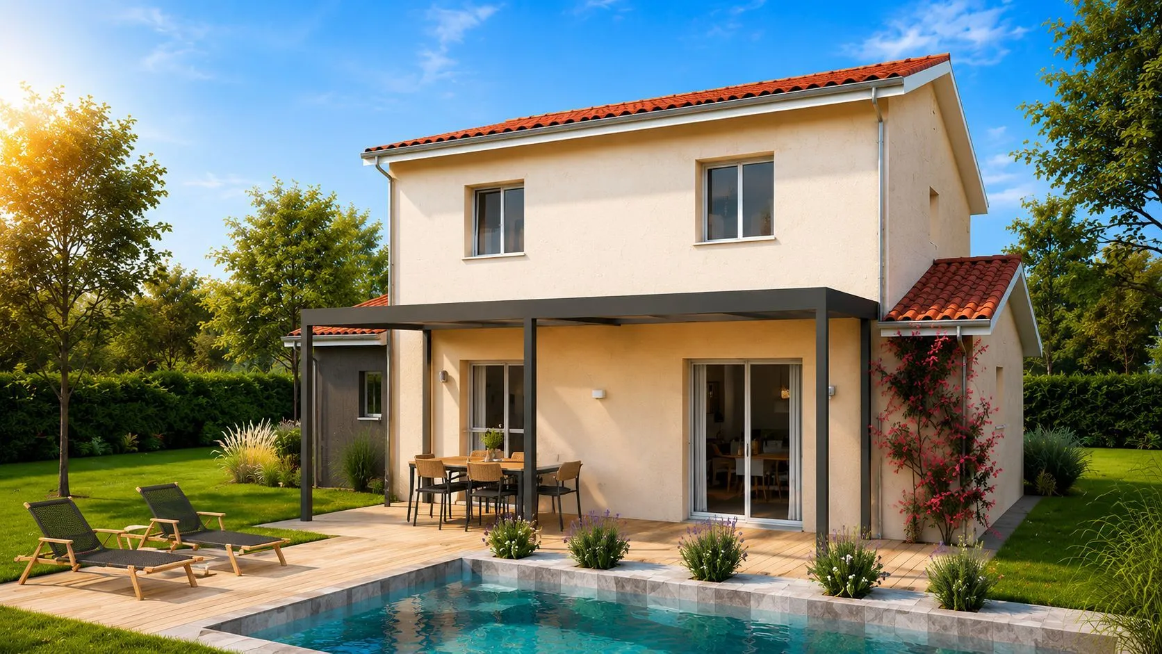 Maison neuve 80 m² à Saint-Rambert-d'Albon (26140)