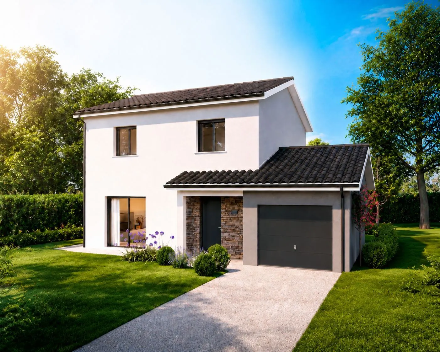 Maison neuve 80 m² à Saint-Rambert-d'Albon (26140)