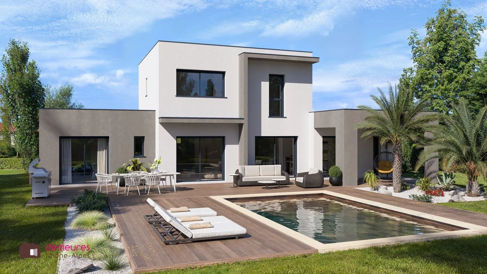 Maison neuve 130 m² à Ozon (07370)