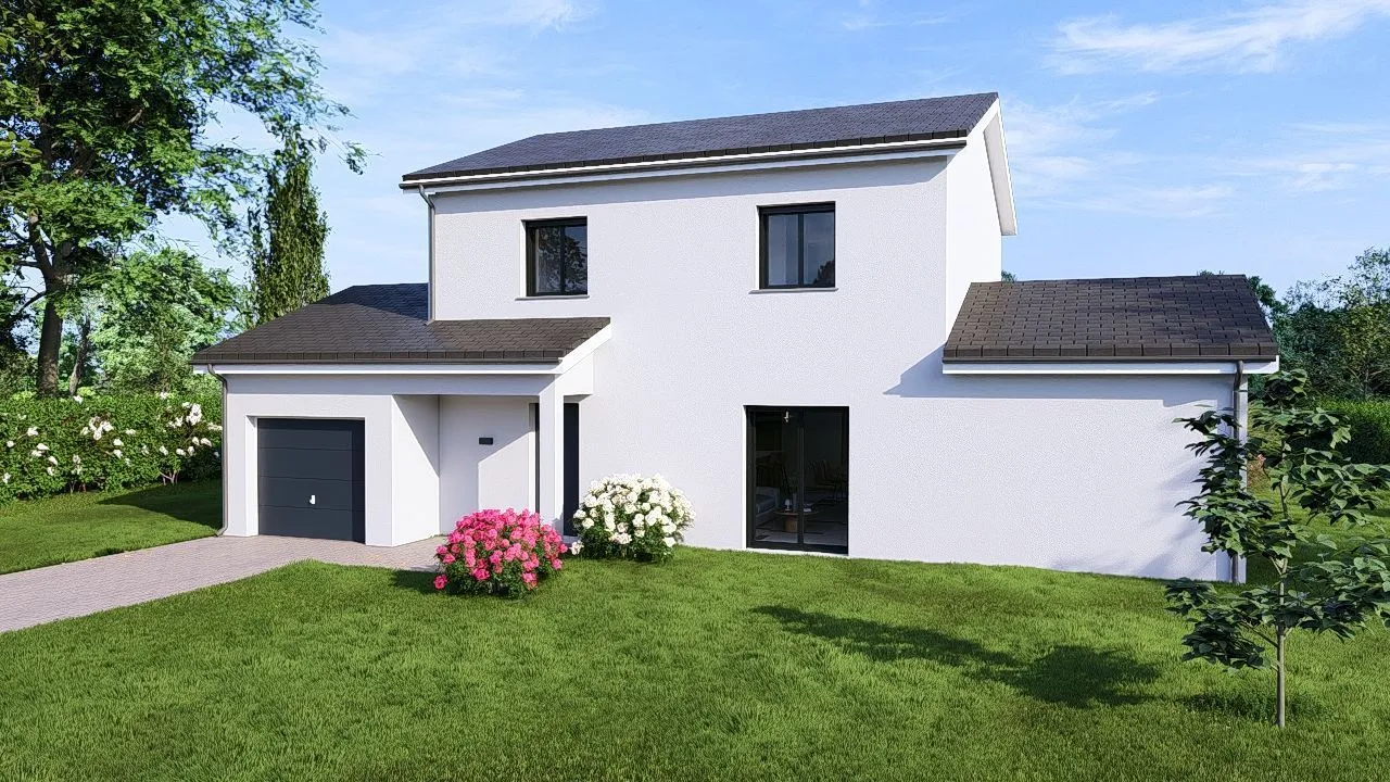 Maison neuve 130 m² à Chaponost (69630)