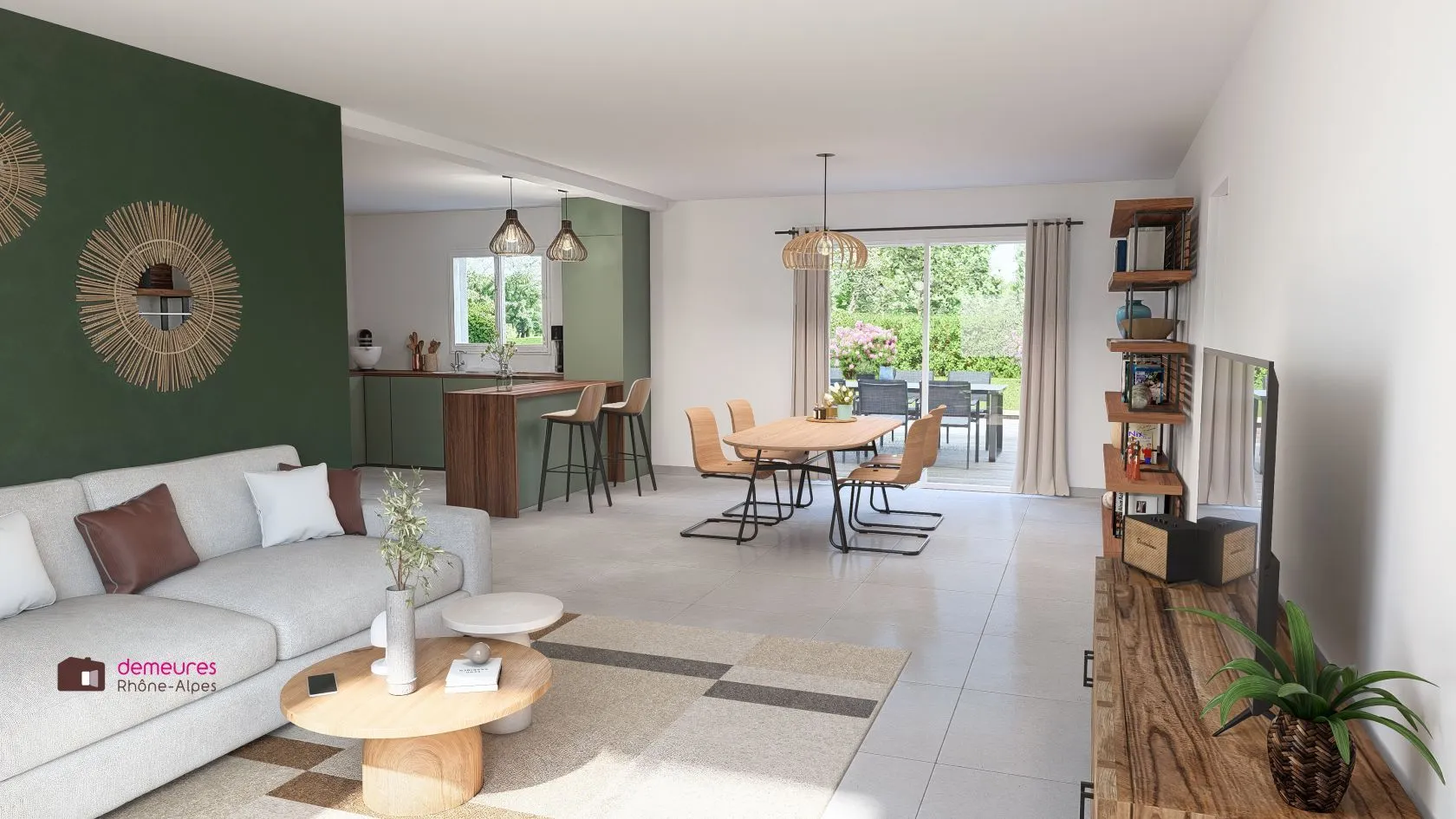 Maison neuve 130 m² à Chaponost (69630)