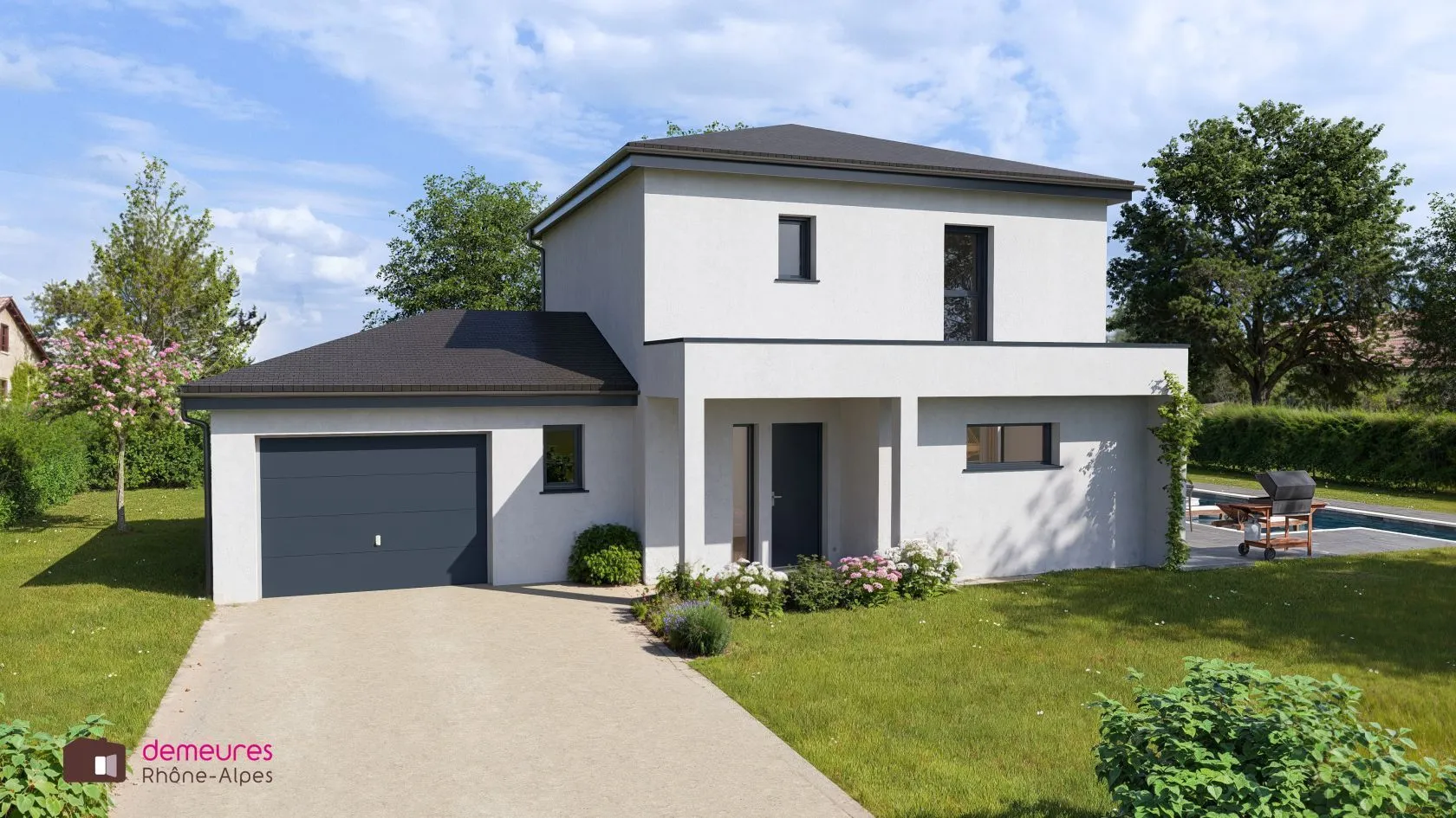Maison neuve 120 m² à Villemoirieu (38460)