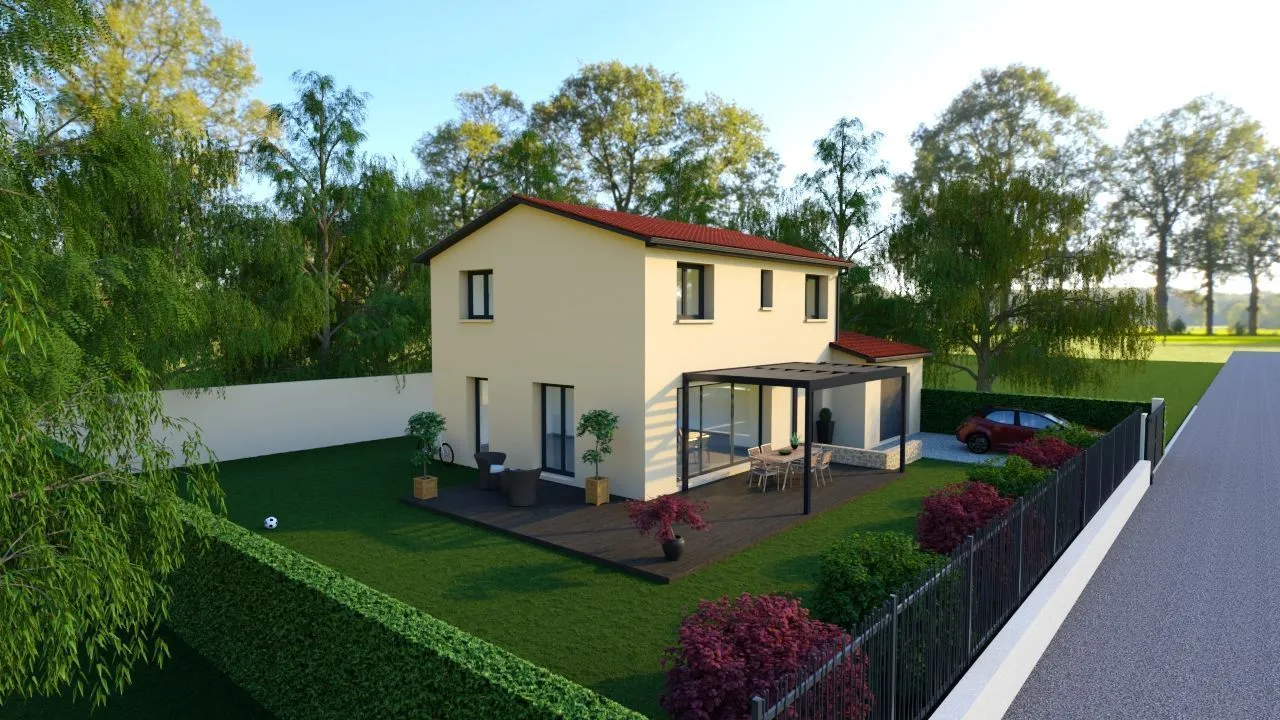 Maison neuve 90 m² à Marcy (69480)