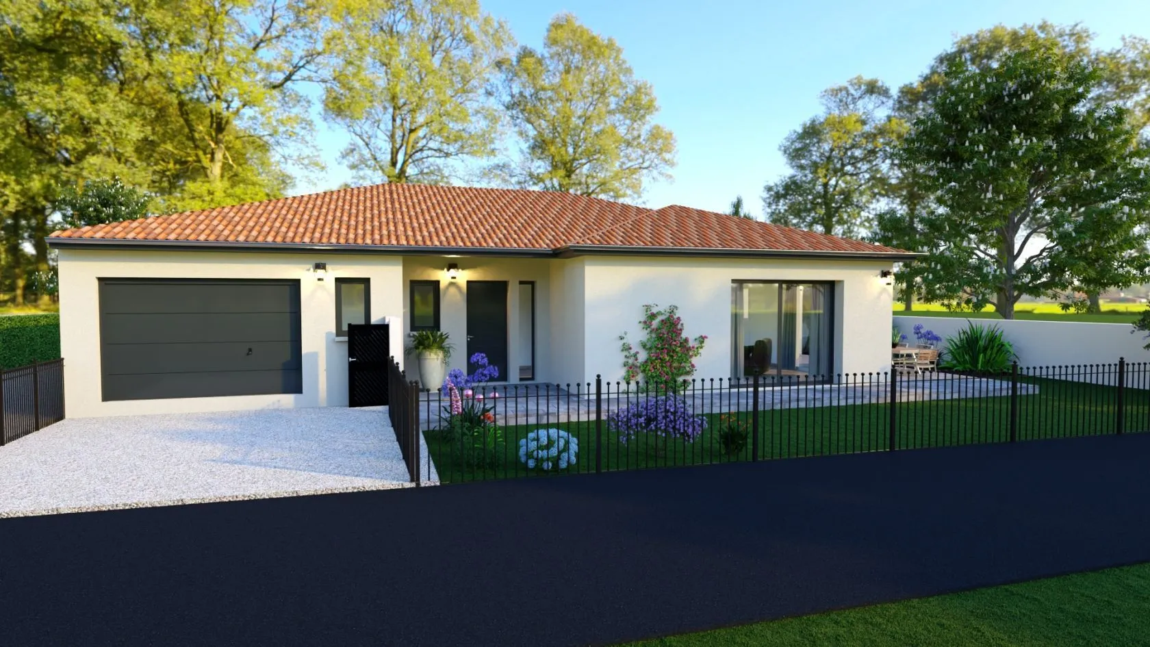 Maison neuve à Bage-la-Ville