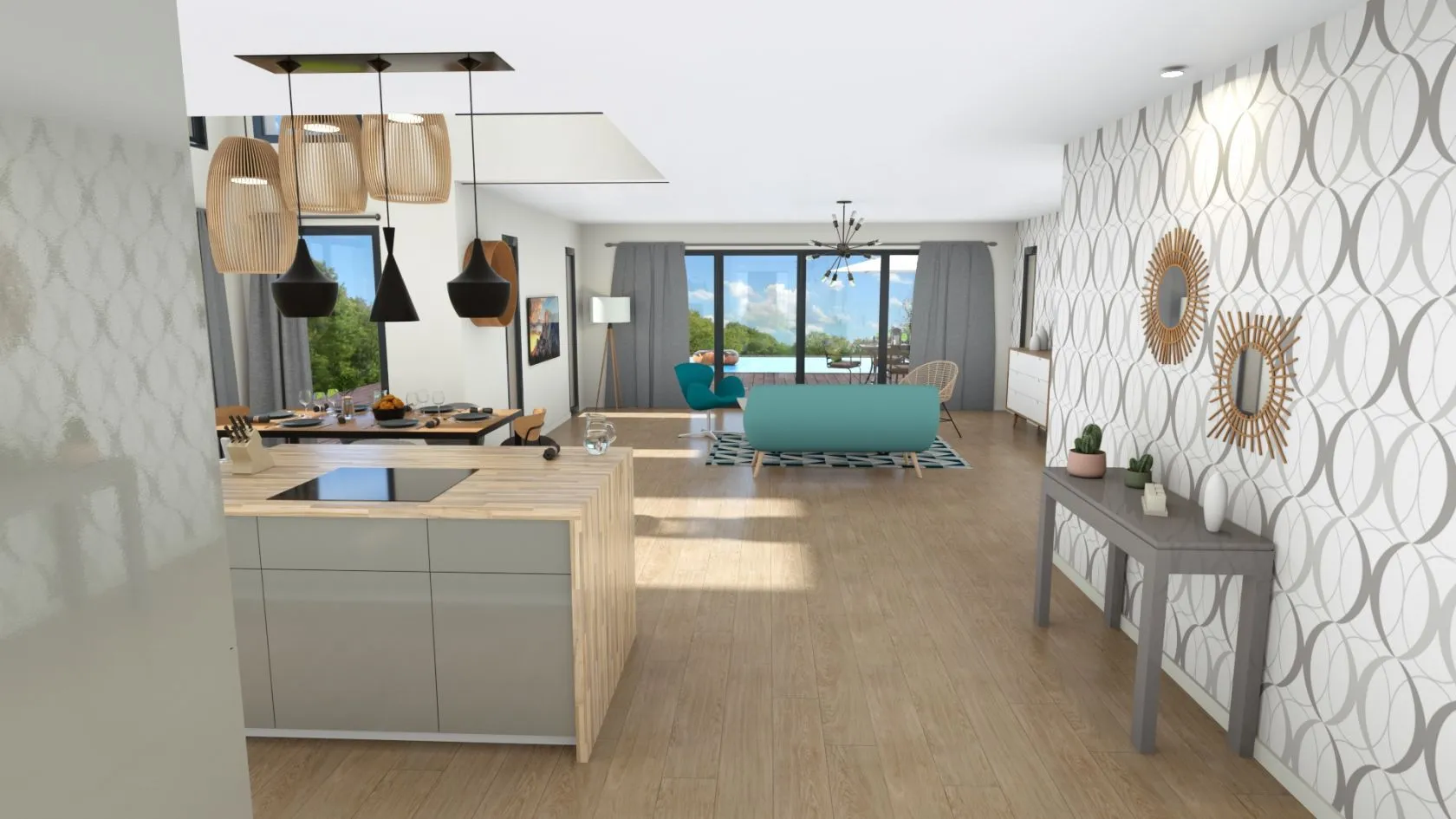 Maison neuve 85 m² à Dompierre-sur-Veyle (01240)