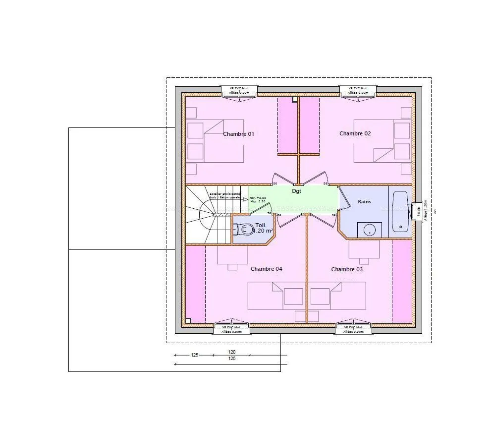 Maison neuve 100 m² à Vulbens (74520)