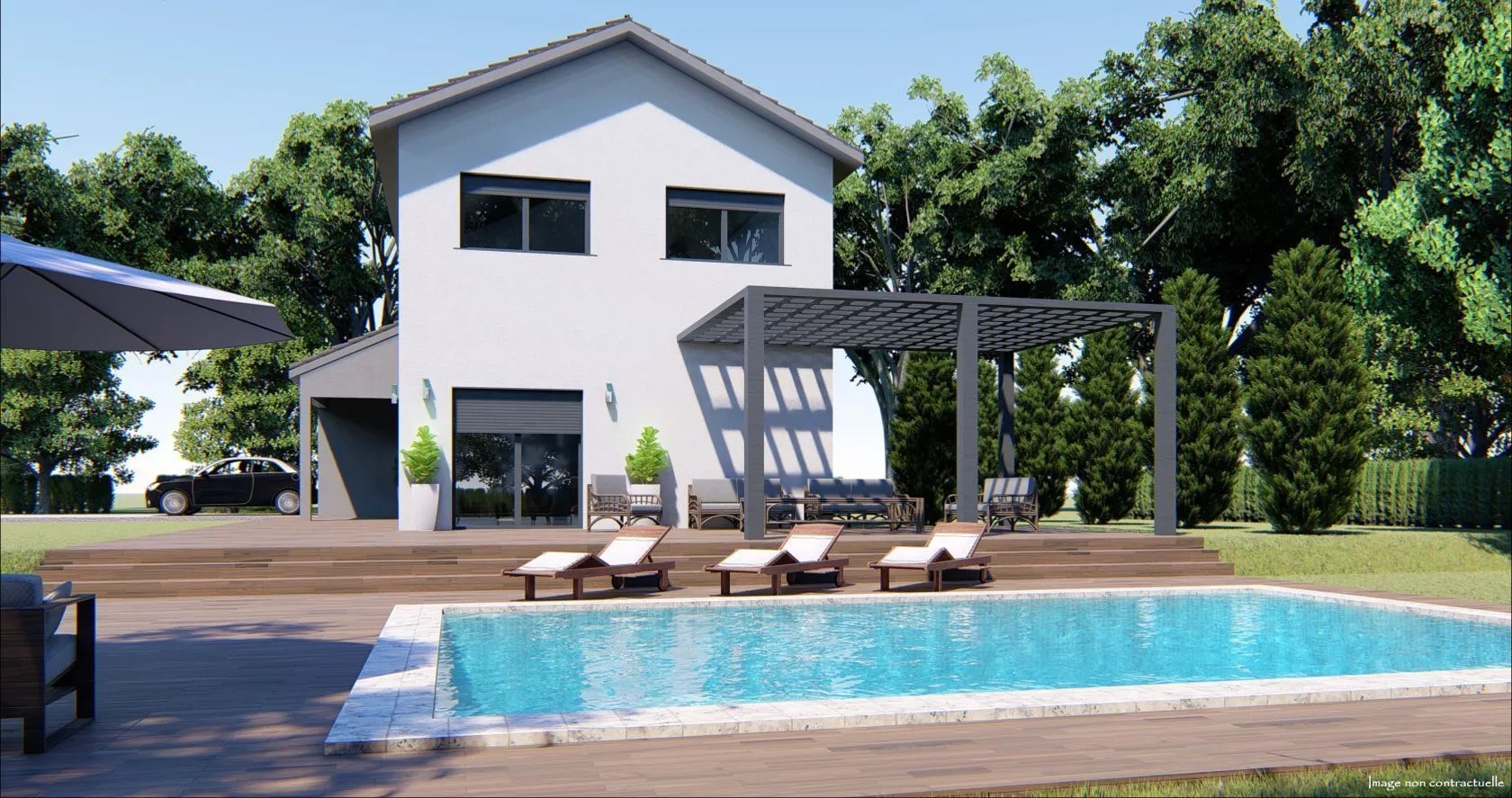 Maison neuve 100 m² à Vulbens (74520)