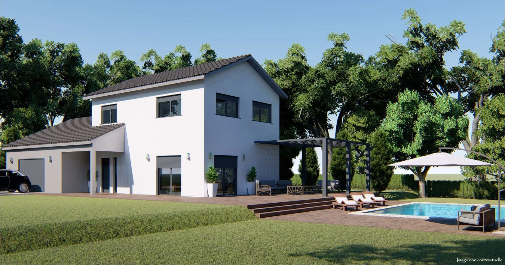 Maison neuve 100 m² à Vulbens (74520)