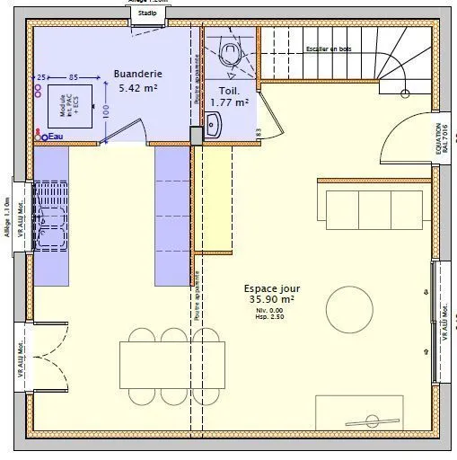 Maison neuve 85 m² à Farges (01550)