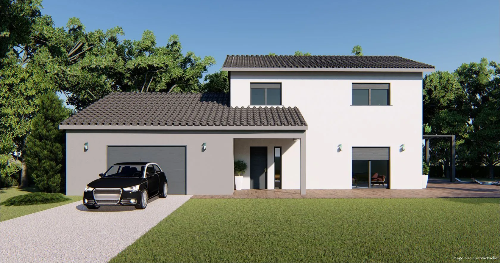 Maison neuve à Loisin