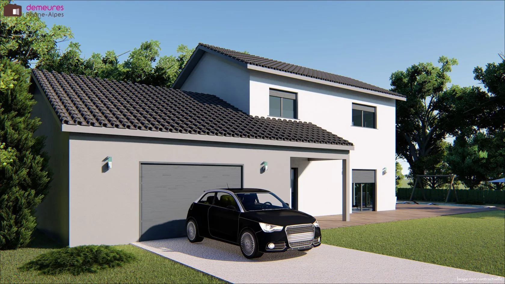 Maison neuve 110 m² à Veigy-Foncenex (74140)