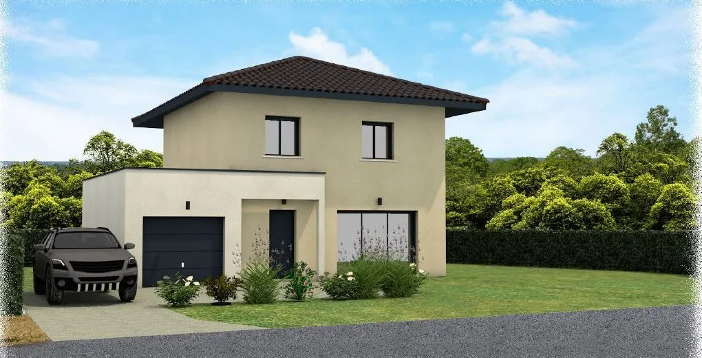 Maison neuve 110 m² à Veigy-Foncenex (74140)