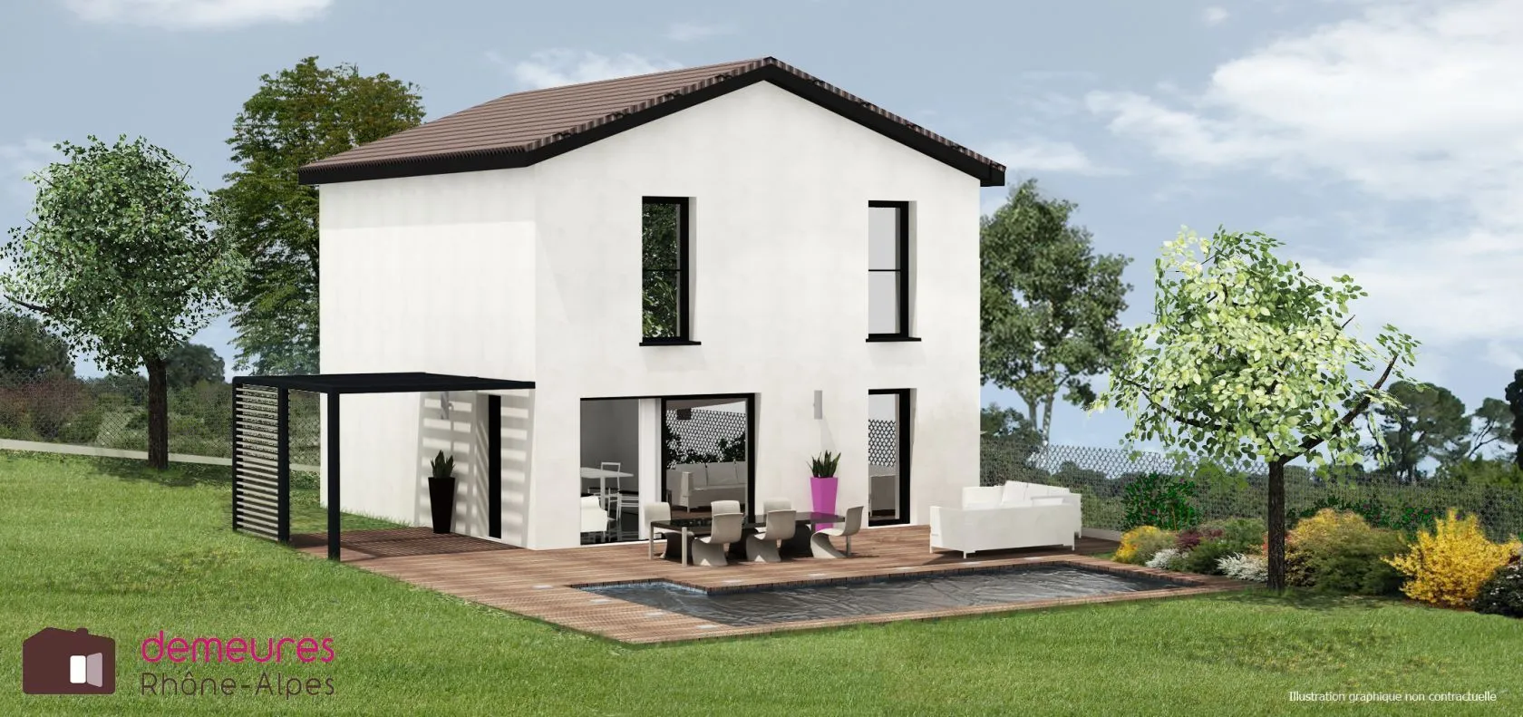 Maison neuve 90 m² à Allinges (74200)