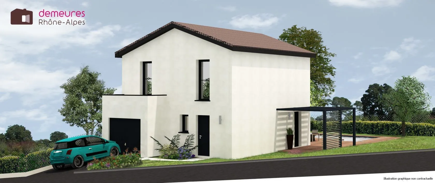 Maison neuve 90 m² à Allinges (74200)
