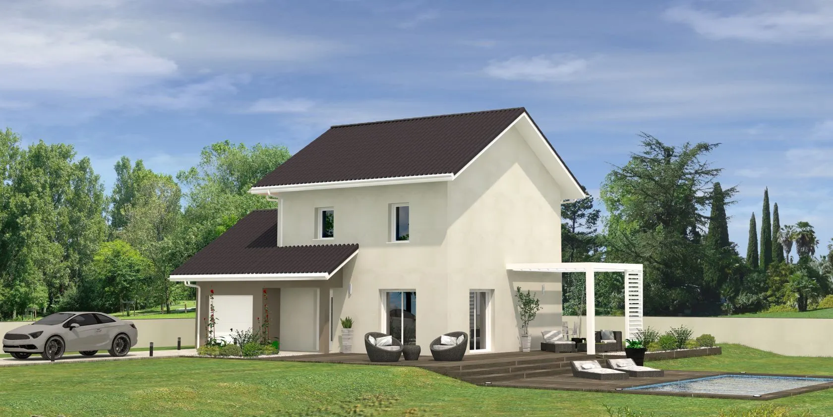 Maison neuve à Armoy