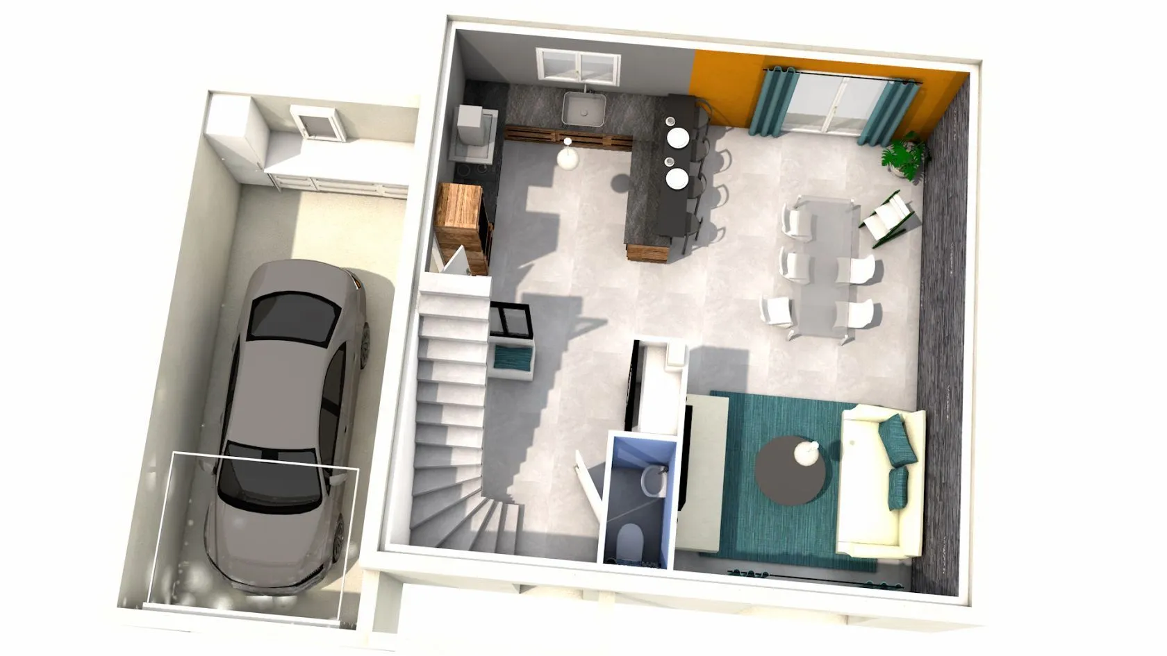 Maison neuve 90 m² à Cervens (74550)
