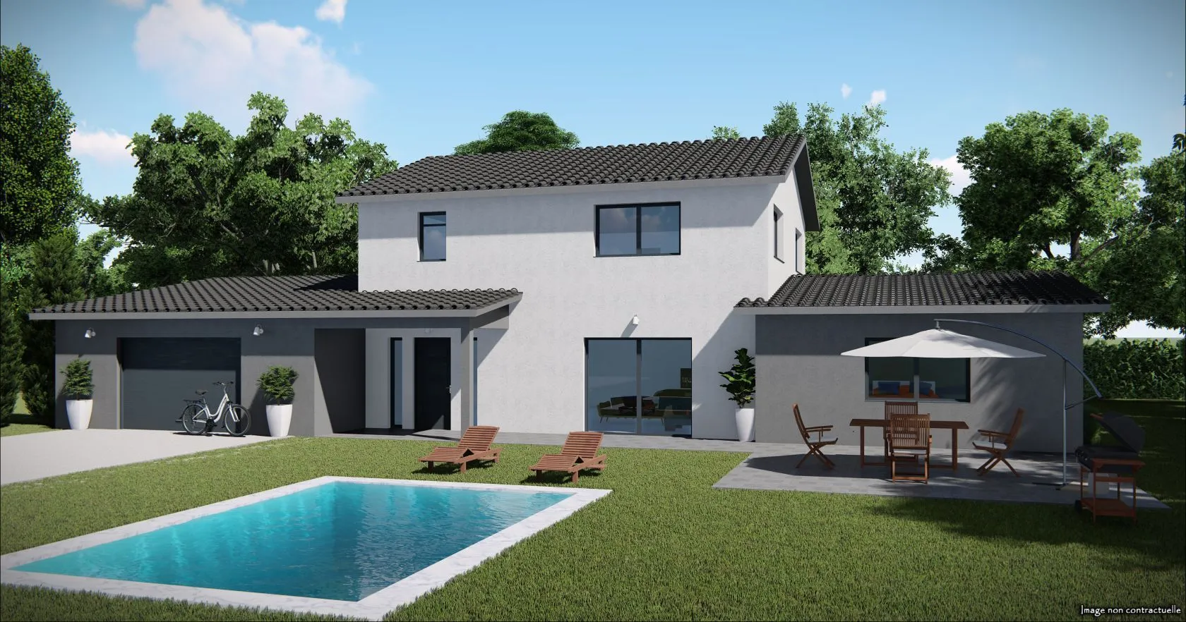 Maison neuve 110 m² à Reignier-Ésery (74930)