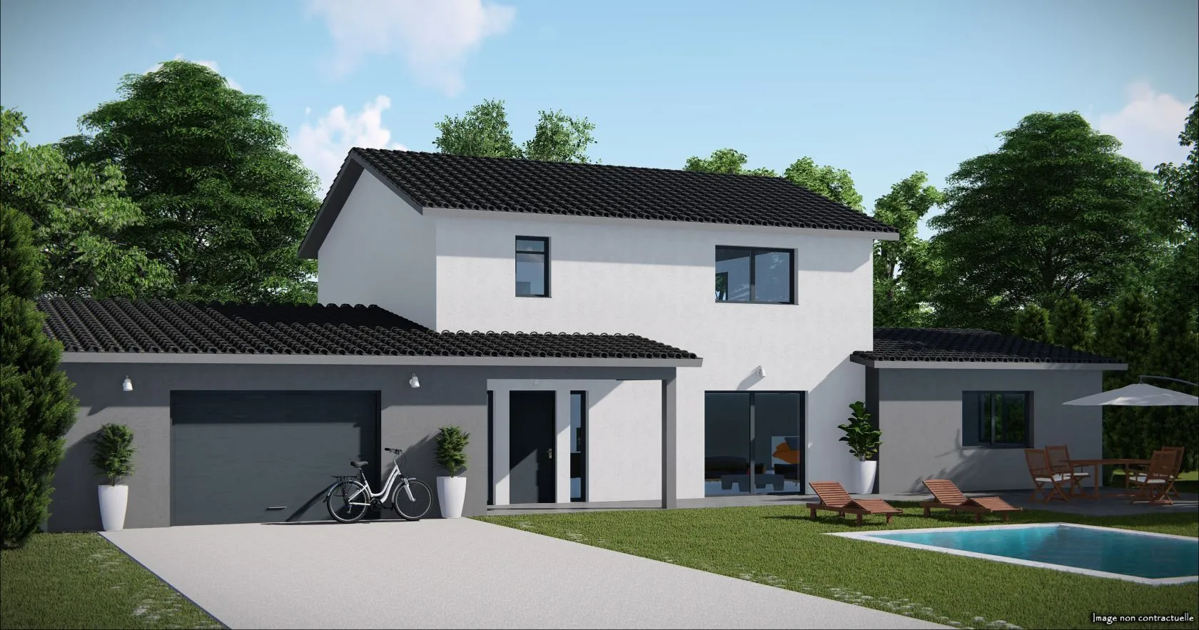 Maison neuve 110 m² à Reignier-Ésery (74930)