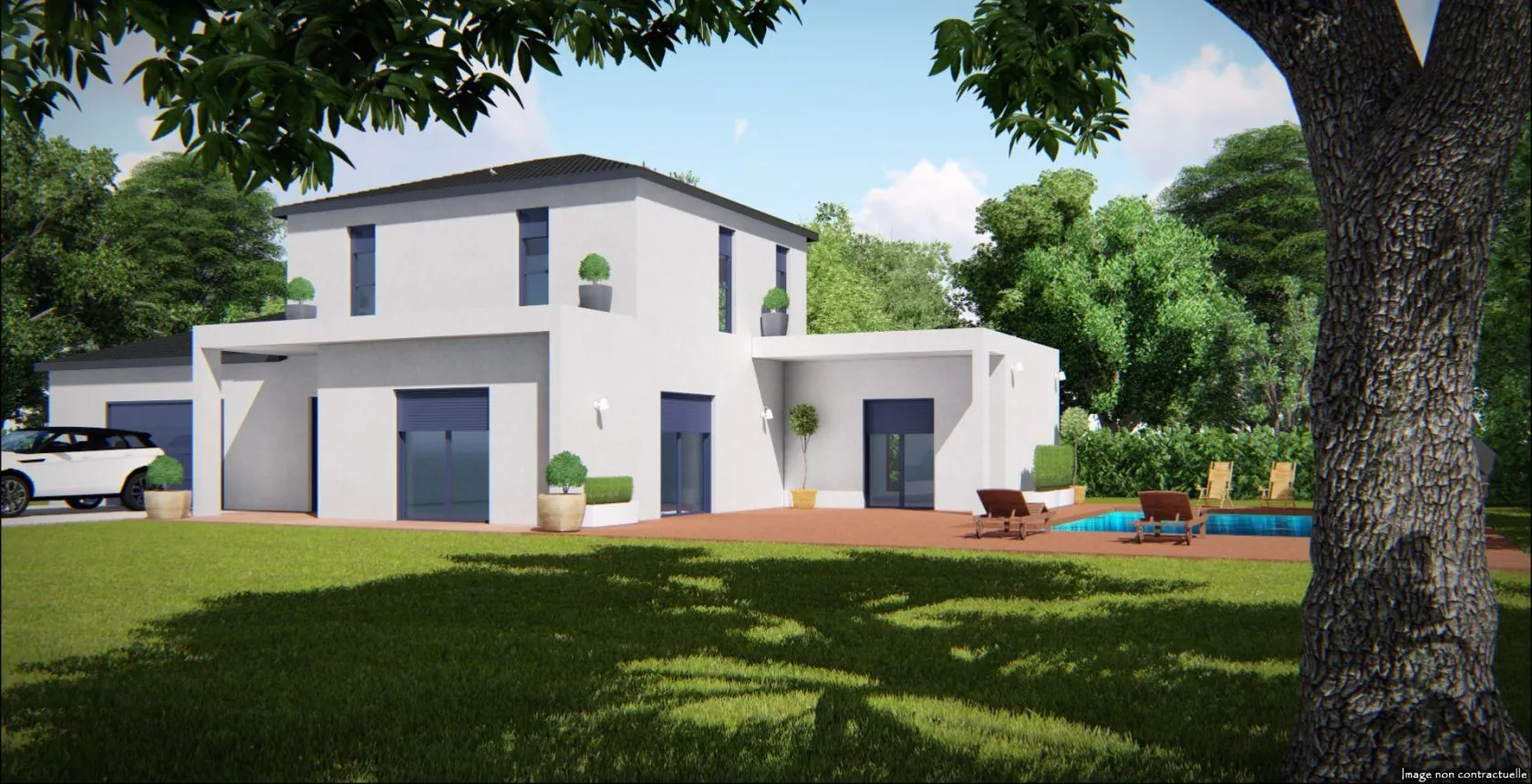 Maison neuve 120 m² à Scientrier (74930)