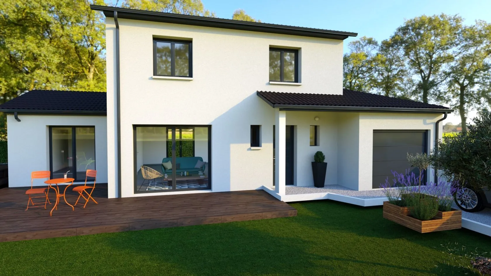Maison neuve à Loisin