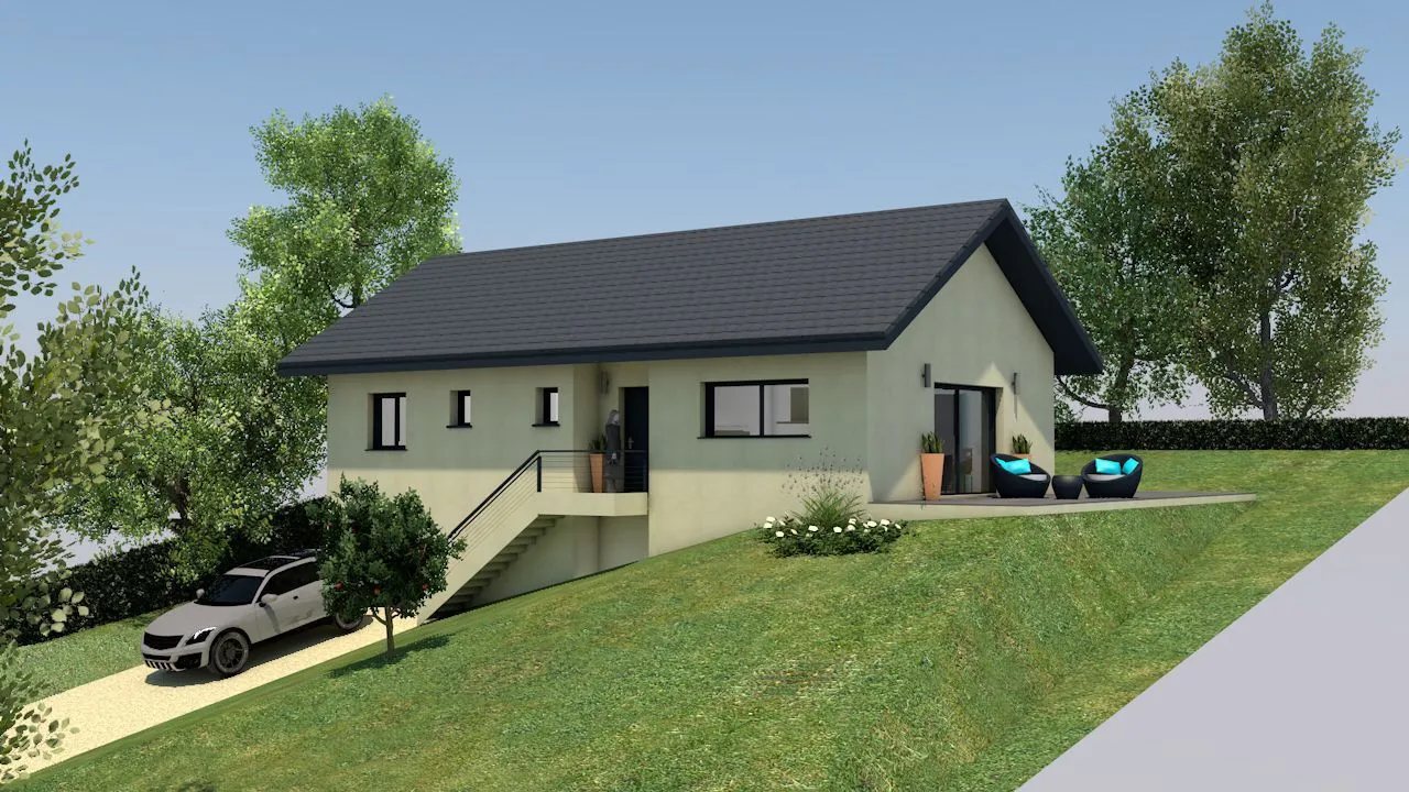 Maison neuve 100 m² à Juvigny (74100)