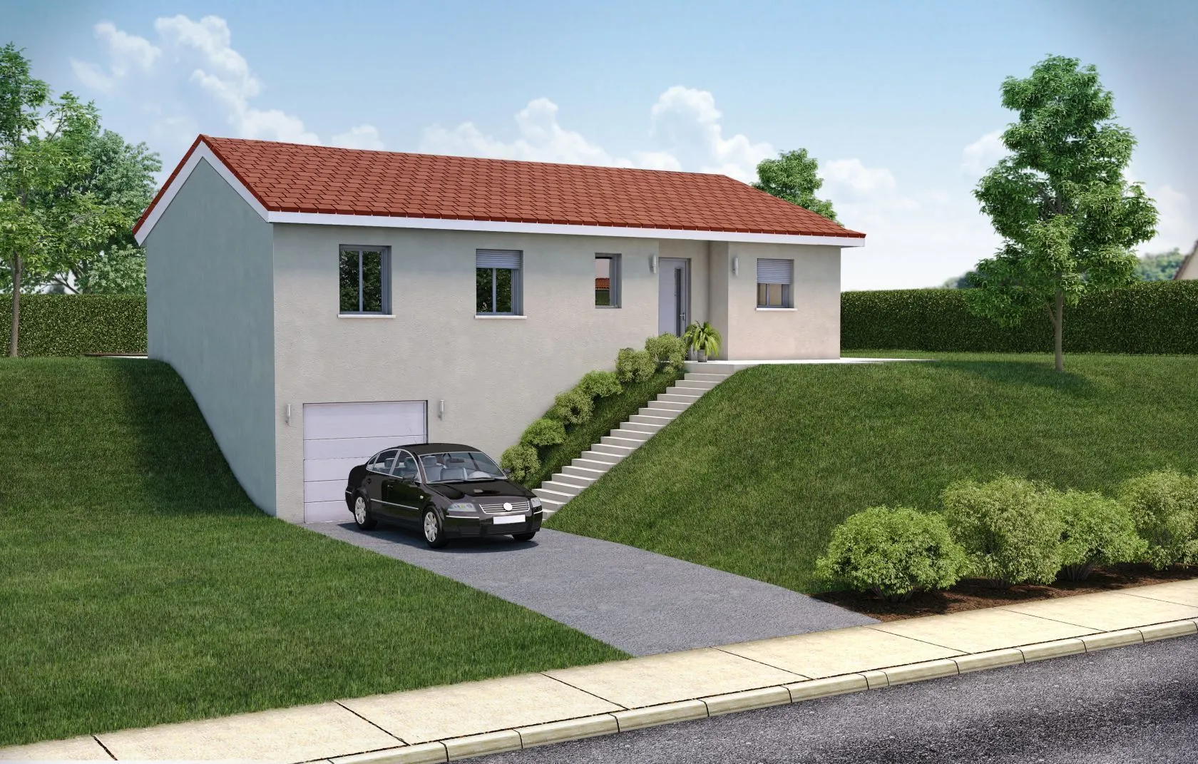 Maison neuve 100 m² à Juvigny (74100)