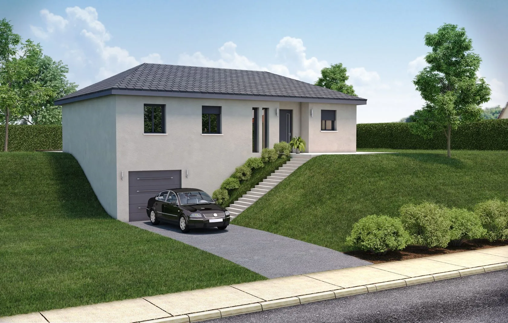Maison neuve 100 m² à Juvigny (74100)