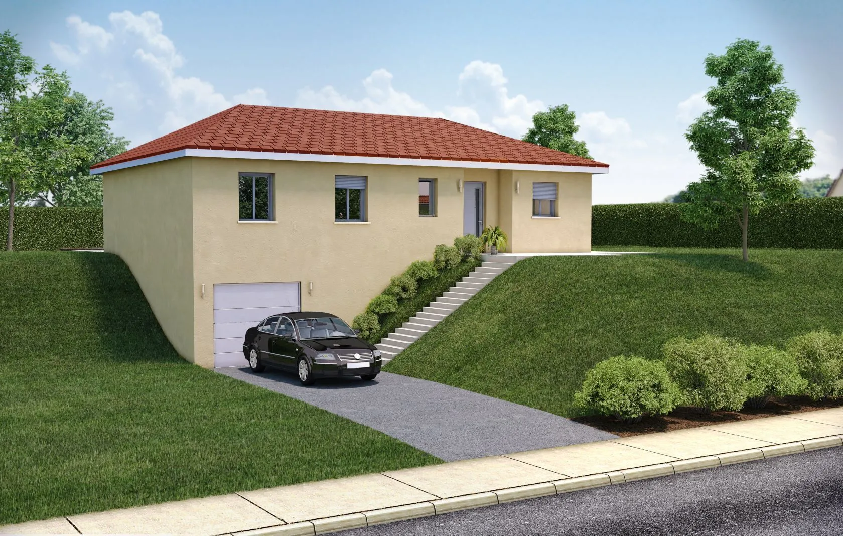 Maison neuve 100 m² à Juvigny (74100)