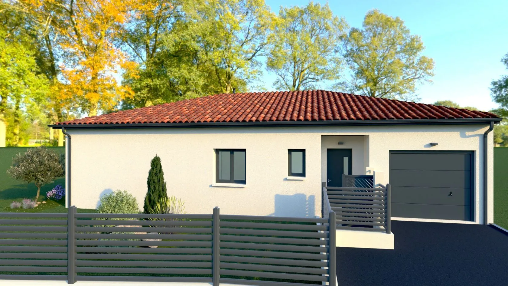 Maison neuve 105 m² à Pizay (01120)