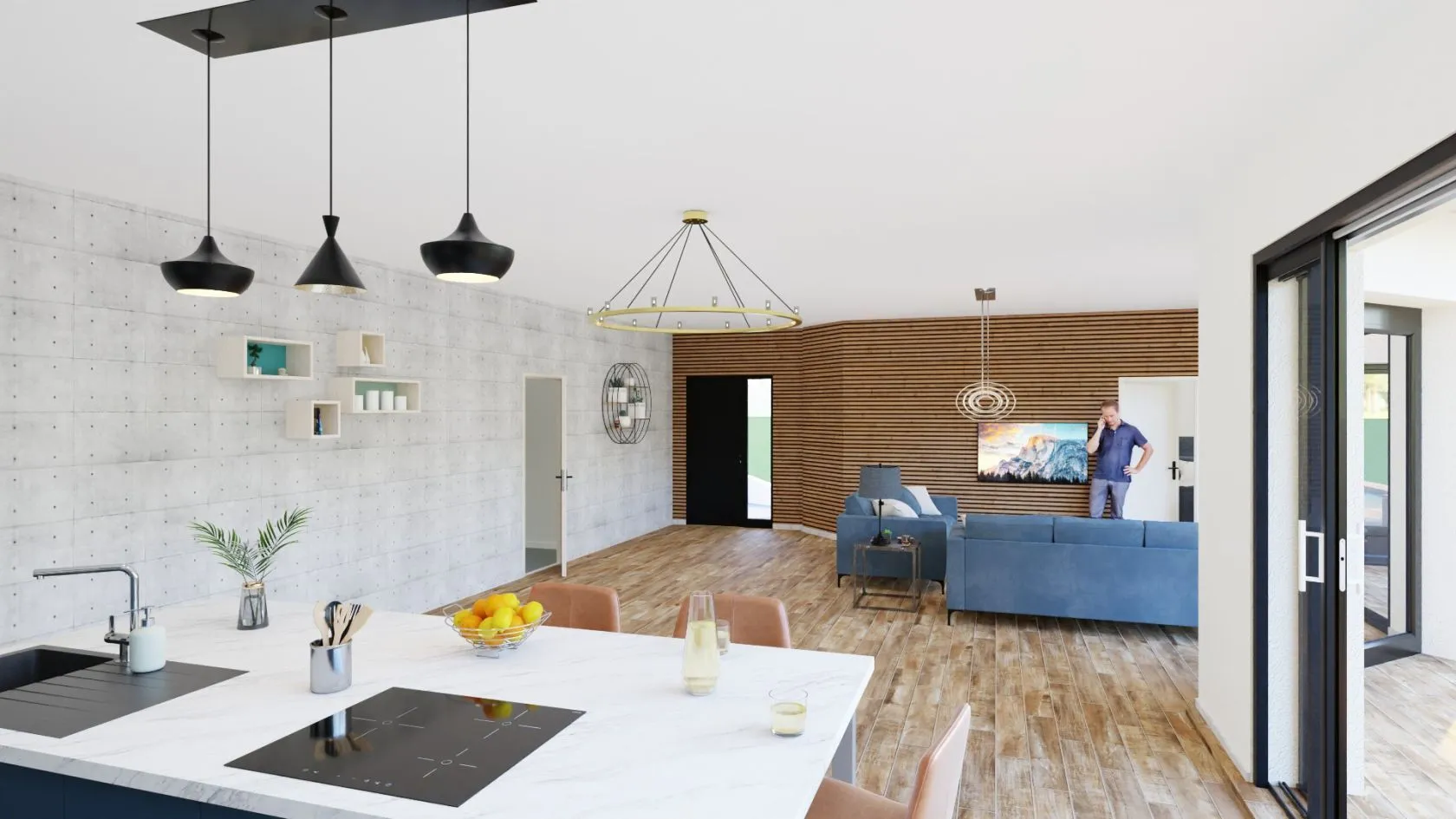 Maison neuve 105 m² à Pizay (01120)