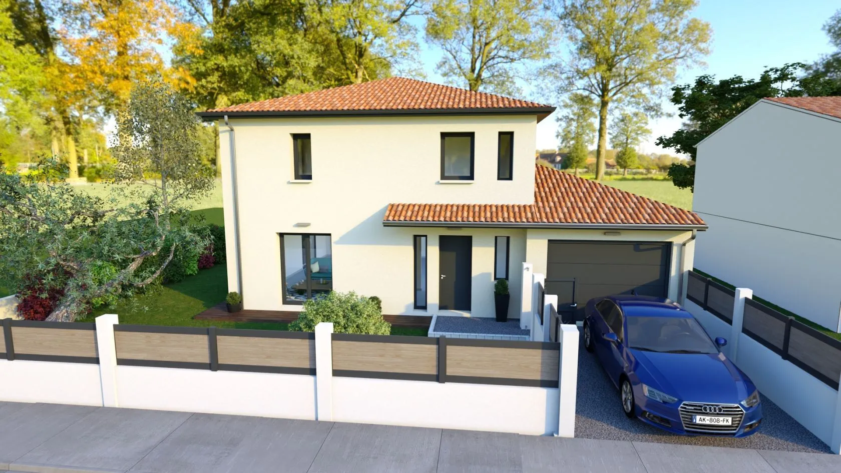 Maison neuve 90 m² à Draillant (74550)
