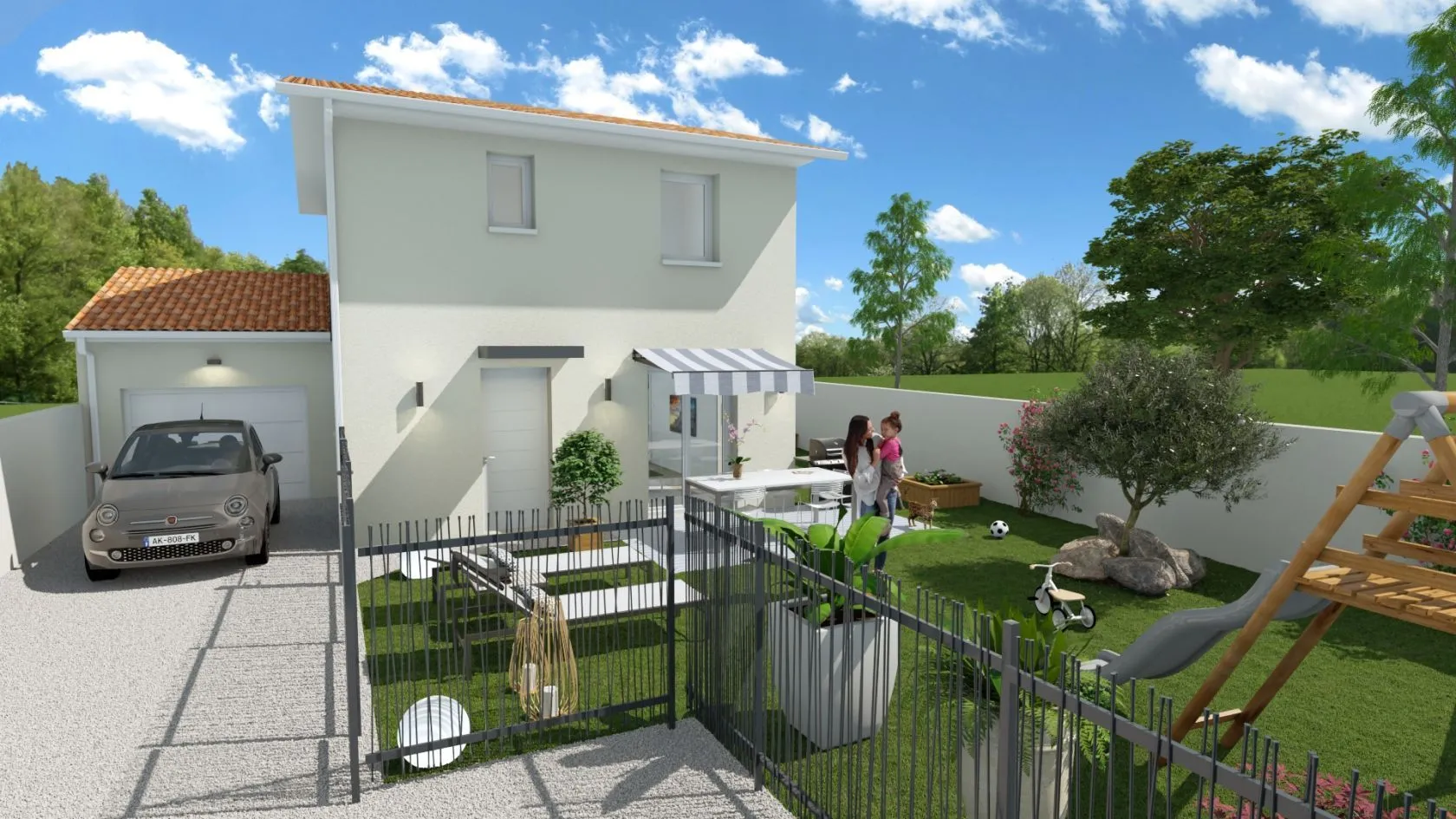 Maison neuve 90 m² à Draillant (74550)