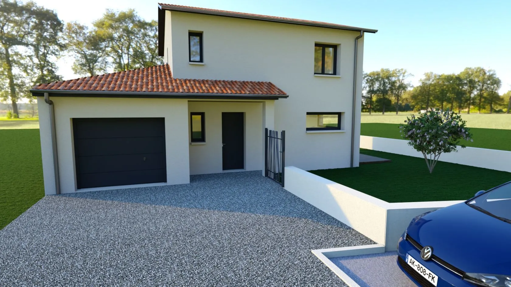 Maison neuve 90 m² à Draillant (74550)