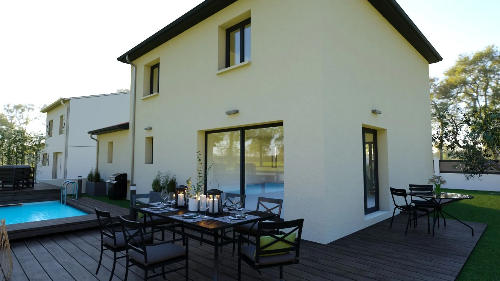Maison neuve 90 m² à Draillant (74550)