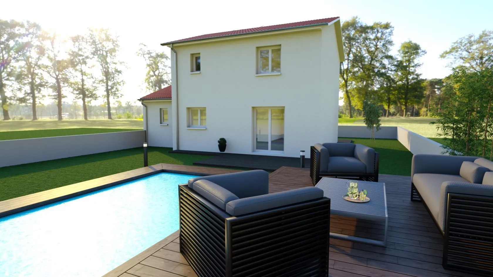 Maison neuve 90 m² à Draillant (74550)