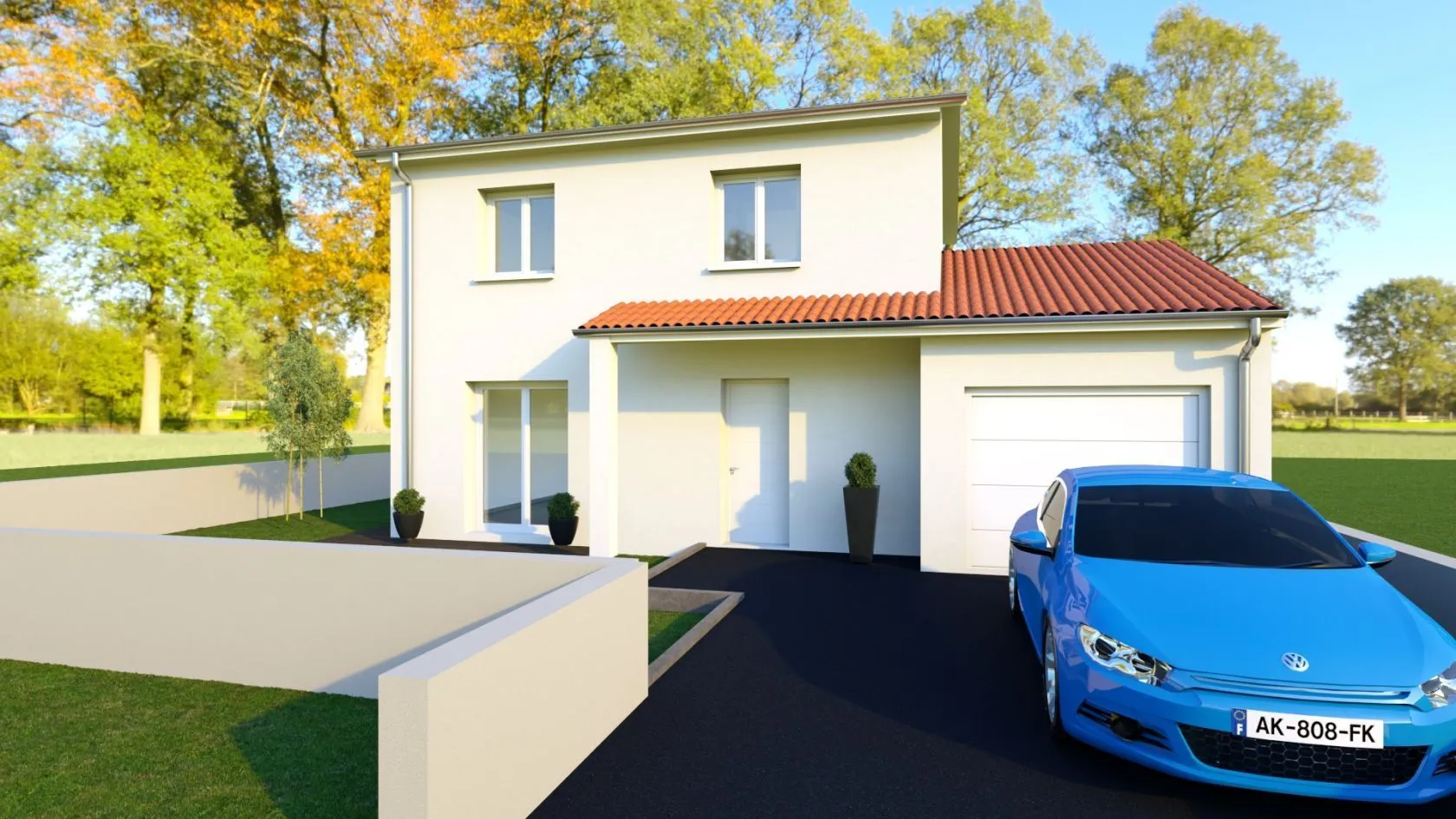 Maison neuve 90 m² à Draillant (74550)
