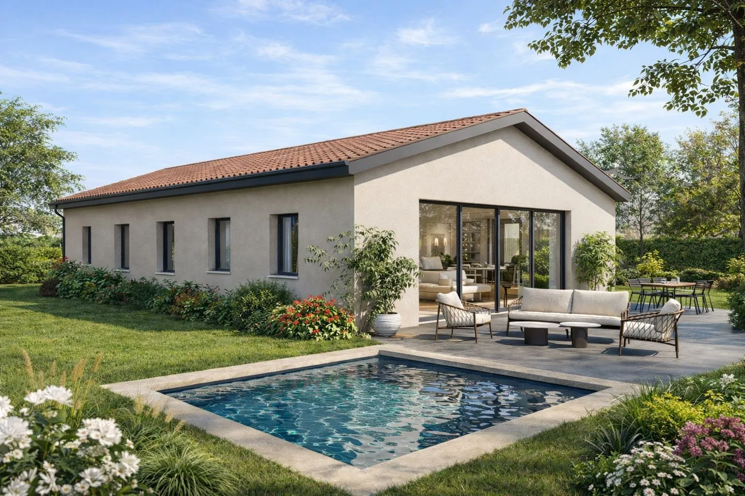 Maison neuve 85 m² à Chavanoz (38230)