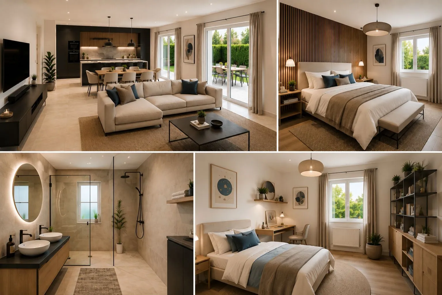 Maison neuve 110 m² à Saint-Jean-de-Bournay (38440)