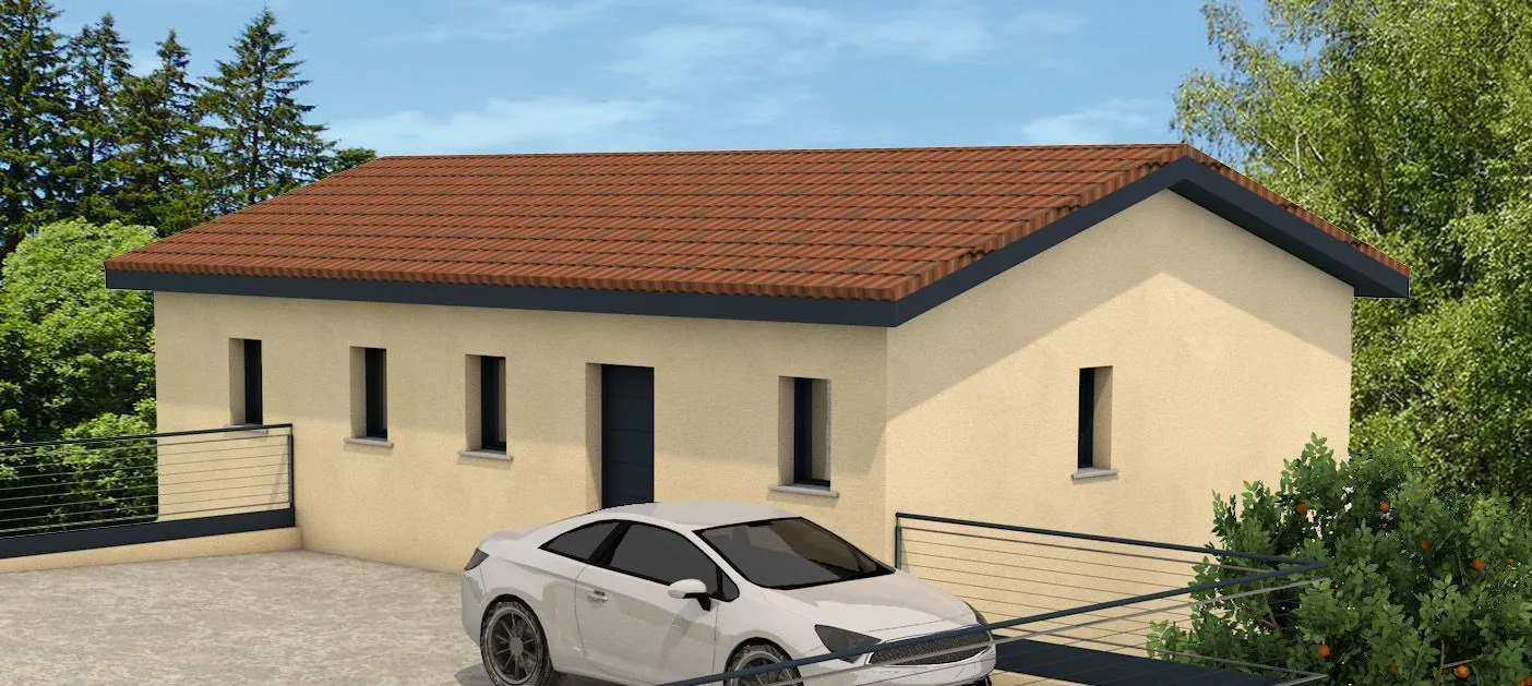 Maison neuve 115 m² à Miribel (01700)