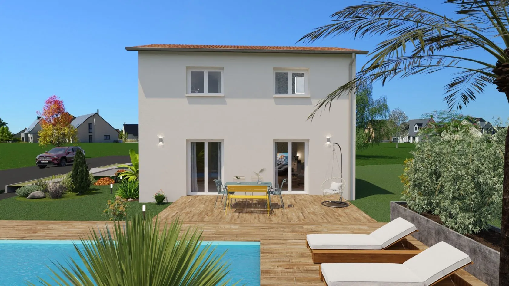 Maison neuve 80 m² à Châtonnay (38440)