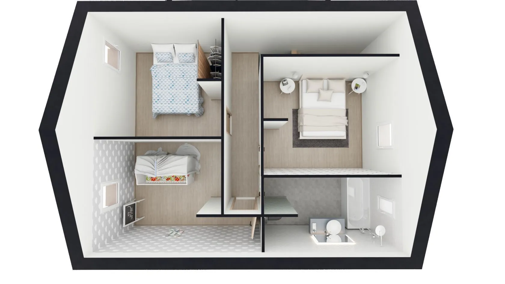 Maison neuve 80 m² à Châtonnay (38440)