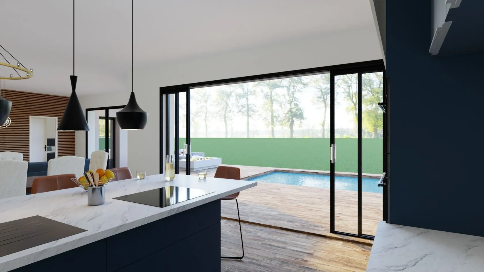 Maison neuve 150 m² à Nernier (74140)
