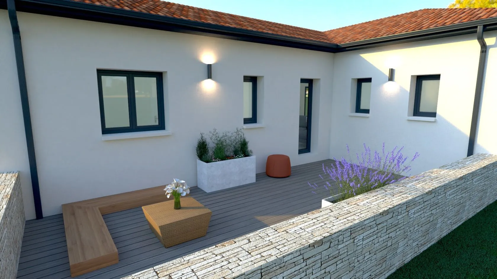 Maison neuve 130 m² à Genas (69740)