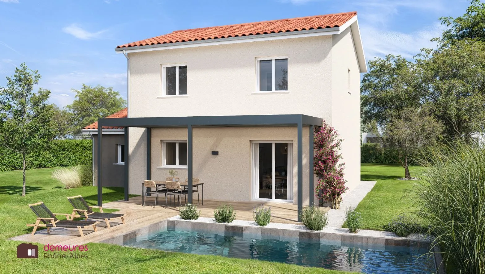 Maison neuve 90 m² à Anse (69480)