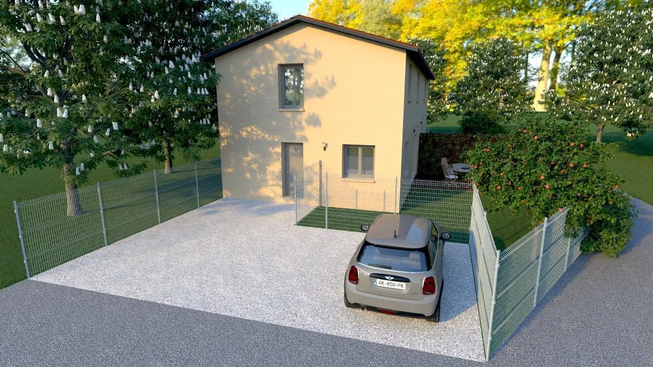 Maison neuve 96 m² à Liergues (69400)