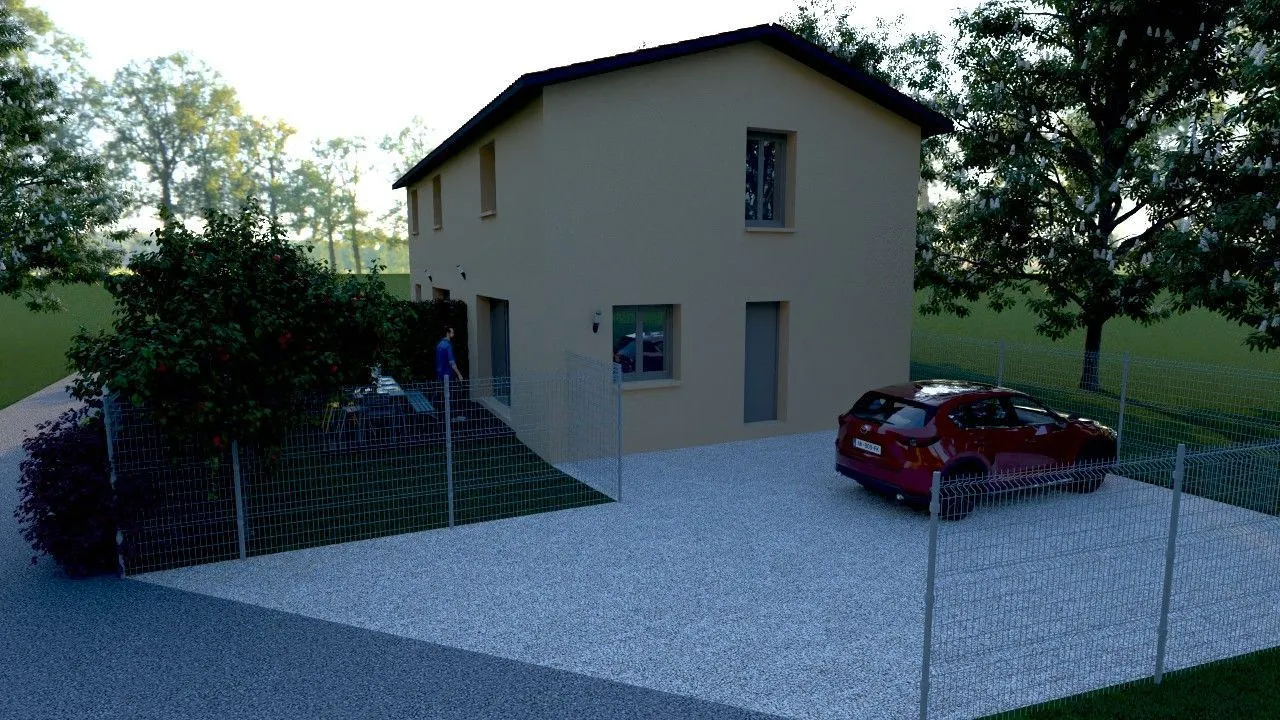 Maison neuve 96 m² à Liergues (69400)