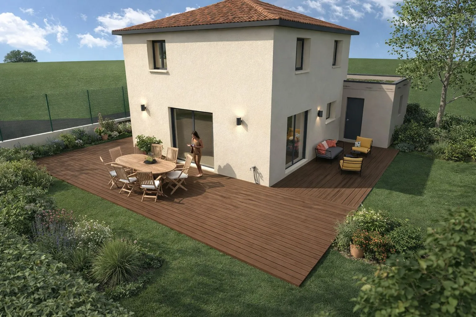 Maison neuve 100 m² à Vindry-sur-Turdine (69490)