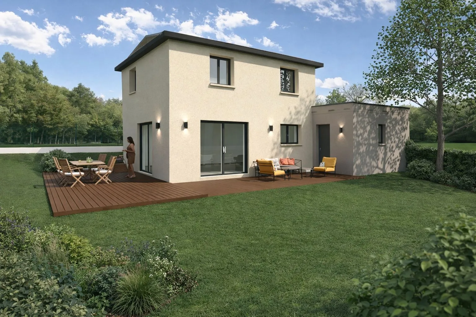Maison neuve 100 m² à Vindry-sur-Turdine (69490)